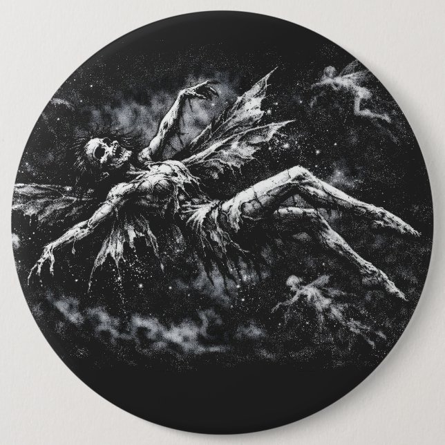 Dead Fairy by BurnsInHell Button (Front)