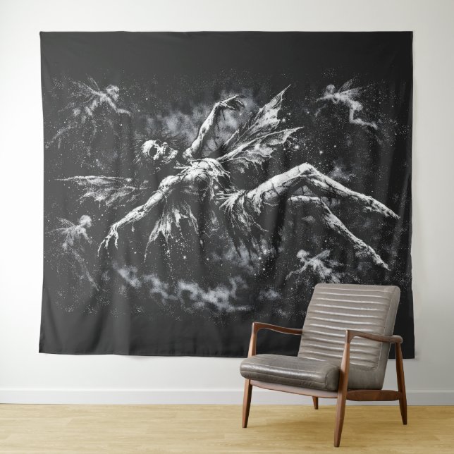 Dead Fairy by BurnsInHell Tapestry (In Situ (Horizontal))