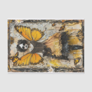 Dead Fairy Vintage Decoupage Tissue Paper