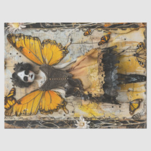 Dead Fairy Vintage Decoupage Tissue Paper