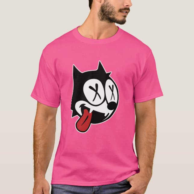 Dead Felix Cat T-Shirt (Front)