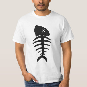 dead fish skeleton T-Shirt