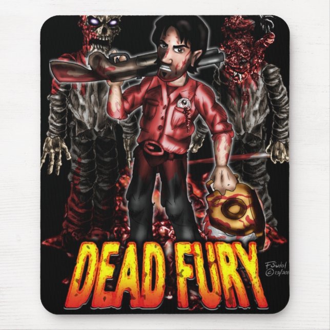 Dead Fury Merchandise Mouse Pad (Front)