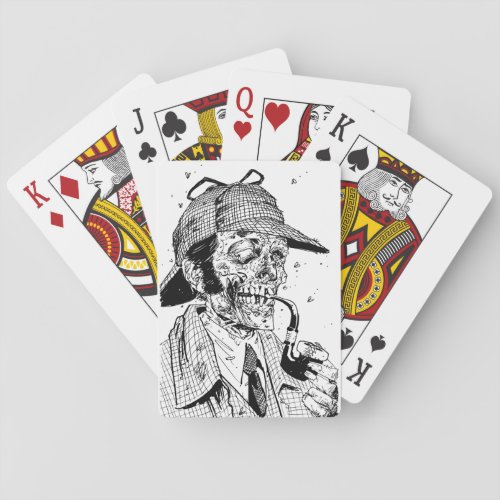 Dead Hand Of Sherlook Poker Cards