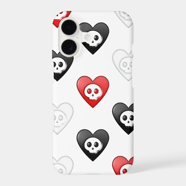 Dead Hearts 3 Iphone Case (Back)