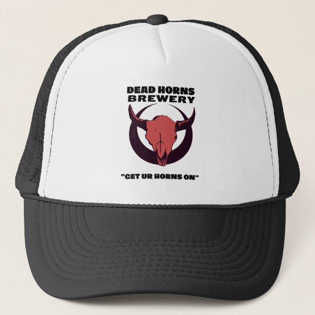 Dead Horns Brewery Trucker Hat (Front)