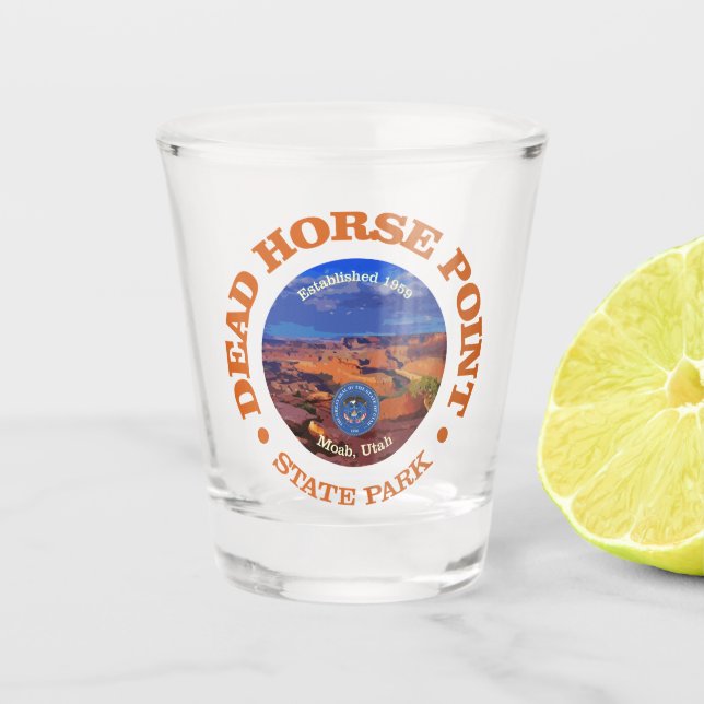 Dead Horse Point SP Shot Glass (Front)