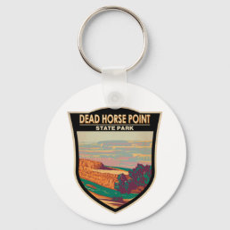 Dead Horse Point State Park Utah Vintage  Keychain