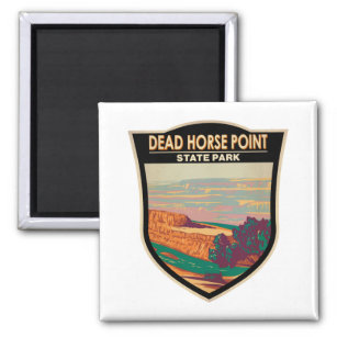 Dead Horse Point State Park Utah Vintage  Magnet
