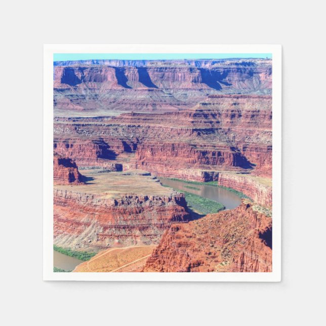 Dead horse state park Moab Utah Napkins (Front)