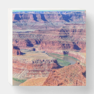 Dead horse state park Moab Utah Wooden Box Sign