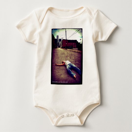 Dead in the City by April A Taylor Baby Bodysuit