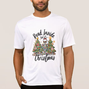Dead Inside But It's Christmas Funny Holiday Gift T-Shirt