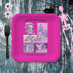 Dead Inside But Still Cute Halloween Paper Plates