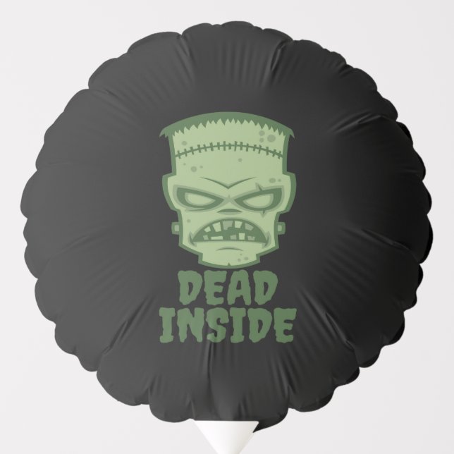 Dead Inside Frankenstein Monster Balloon (Front)