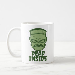 Dead Inside Frankenstein Monster Coffee Mug