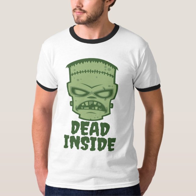 Dead Inside Frankenstein Monster T-Shirt (Front)