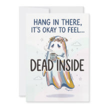 Dead Inside Ghost with Coffee