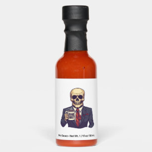 Dead Inside Skull – Funny Workday Skeleton Hot Sauces
