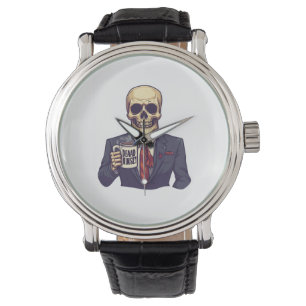 Dead Inside Skull � Funny Workday Skeleton Watch