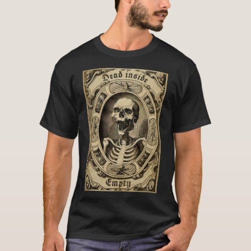 Dead Inside Skull T_Shirt