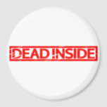 Dead inside Stamp Magnet