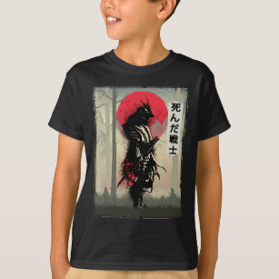Dead Japanese Samurai Warrior Japan Swordsman T-Shirt