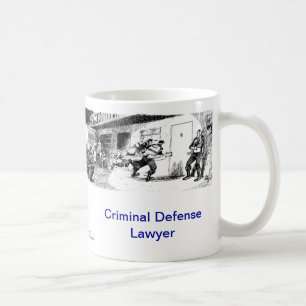 Dead Lawyer™ Criminal Defense Lawyer Coffee Mug