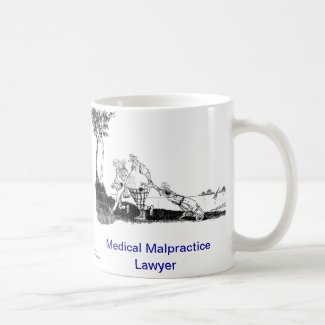 Dead Lawyer™ Medical Malpractice Lawyer Coffee Mug