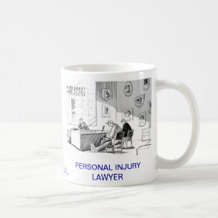 Dead Lawyer™ Personal Injury Lawyer Coffee Mug