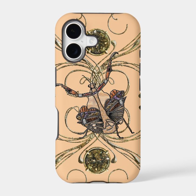 Dead Leaf Mantis Iphone Case (Back)
