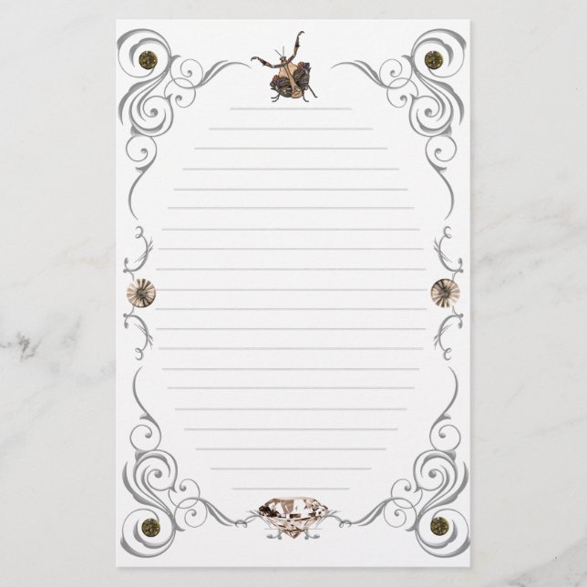 Dead Leaf Mantis Stationery (Front)