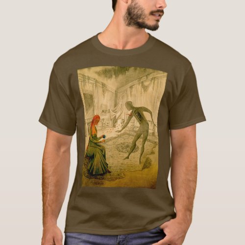 Dead Leaves by Remedios Varo T_Shirt