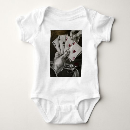Dead Man's Hand Baby Bodysuit