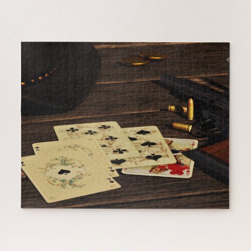 Dead Mans Hand Jigsaw Puzzle