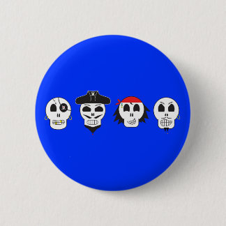 Dead Man's Pirate Crew Pinback Button