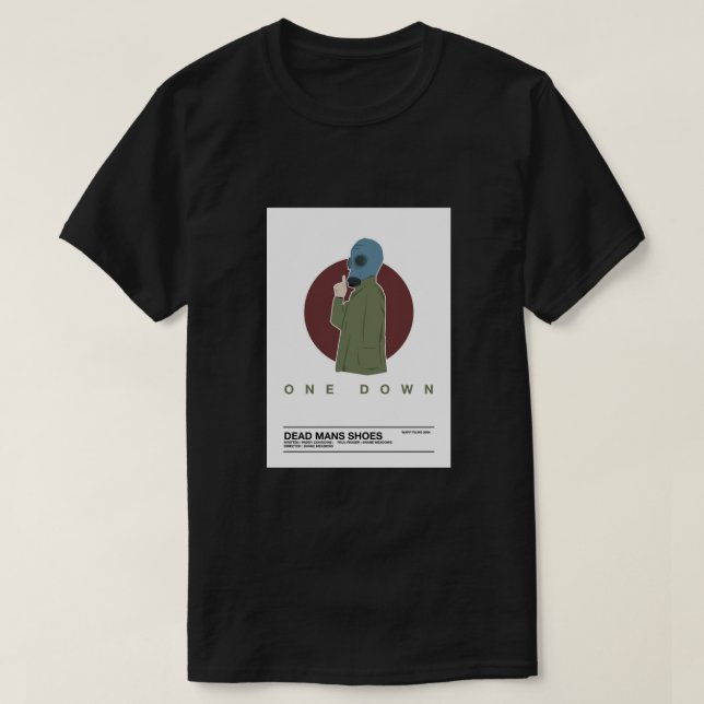 Dead Mans Shoes Movie Themed Poster  Poster T-Shirt (Design Front)