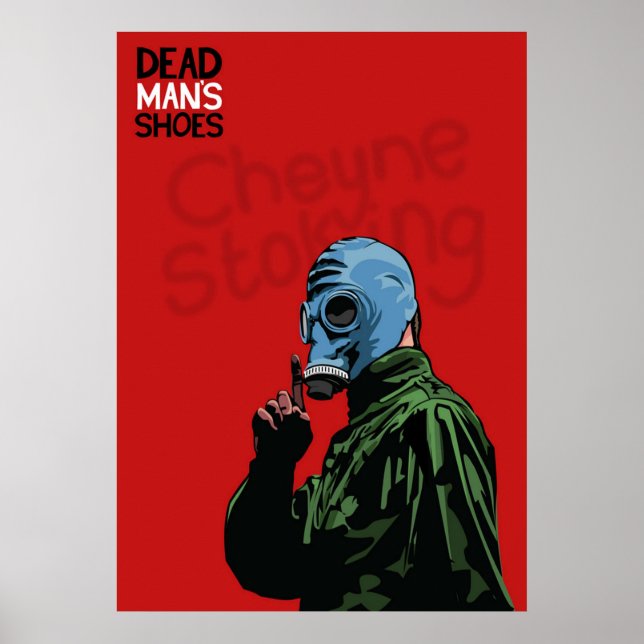 Dead Mans Shoes Paddy Considine Comic Style Illust Poster (Front)