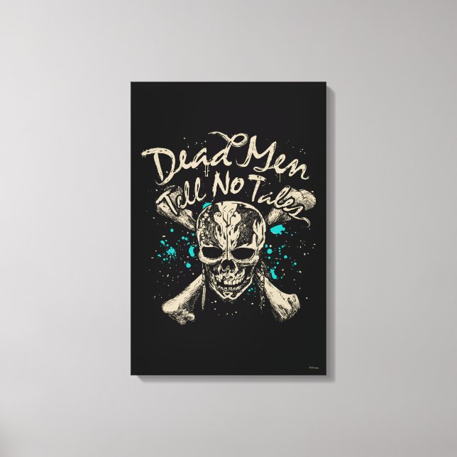 Dead Men Tell No Tales Canvas Print (Front)