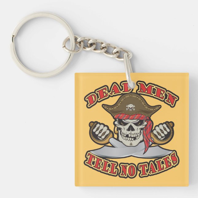 Dead Men Tell No Tales Keychain (Front)