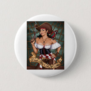 Dead men Tell No tales Pinback Button
