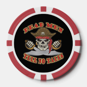 Dead Men Tell No Tales Poker Chips