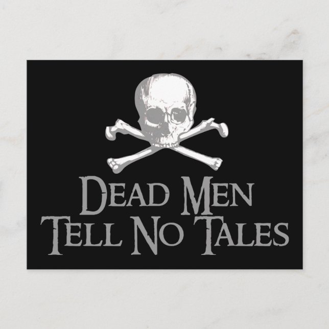 Dead Men Tell No Tales Postcard (Front)