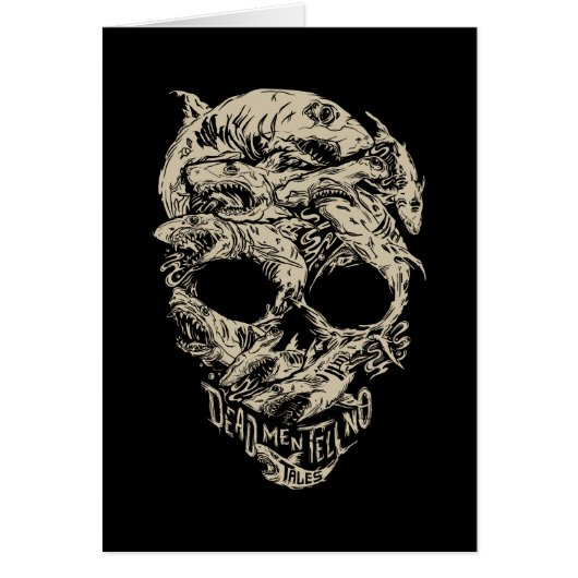 Dead Men Tell No Tales Skull Cards (Front)