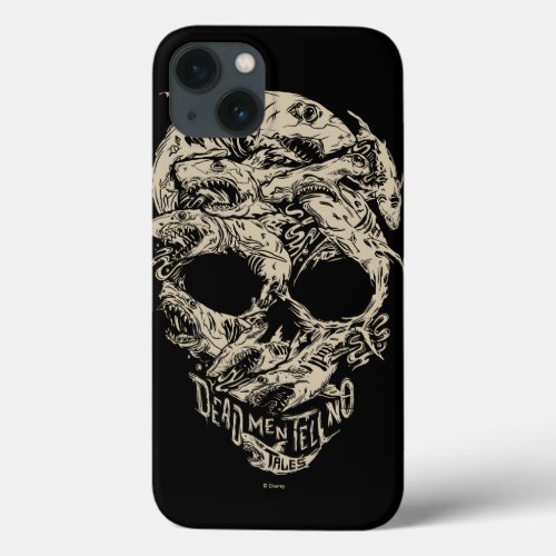 Dead Men Tell No Tales Skull iPhone 13 Case