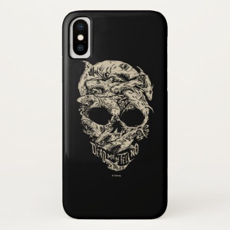 Dead Men Tell No Tales Skull Iphone X Case
