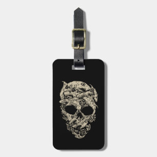 Dead Men Tell No Tales Skull Luggage Tag