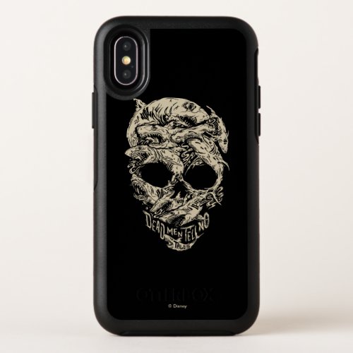 Dead Men Tell No Tales Skull OtterBox Symmetry iPhone X Case