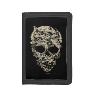 Dead Men Tell No Tales Skull Tri-fold Wallet