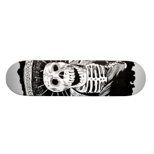 Dead Mexican Mad Mariachi Skull Skateboard Deck